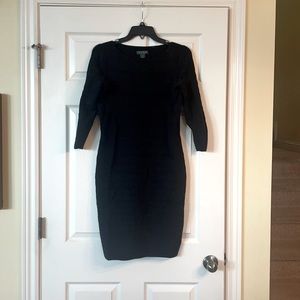 Ralph Lauren Black Rayon/Nylon Blend Dress